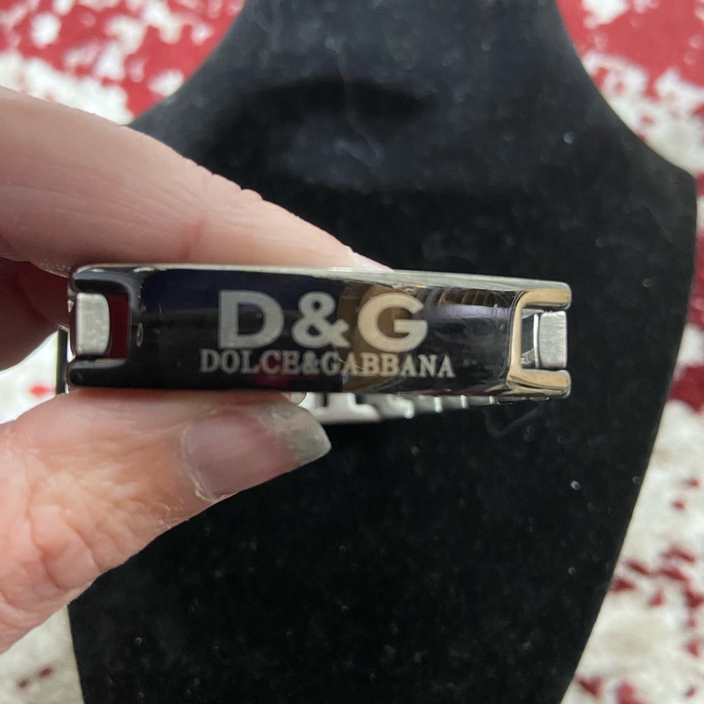 Dolce & Gabbana Mens Stainless Steel Bracelet